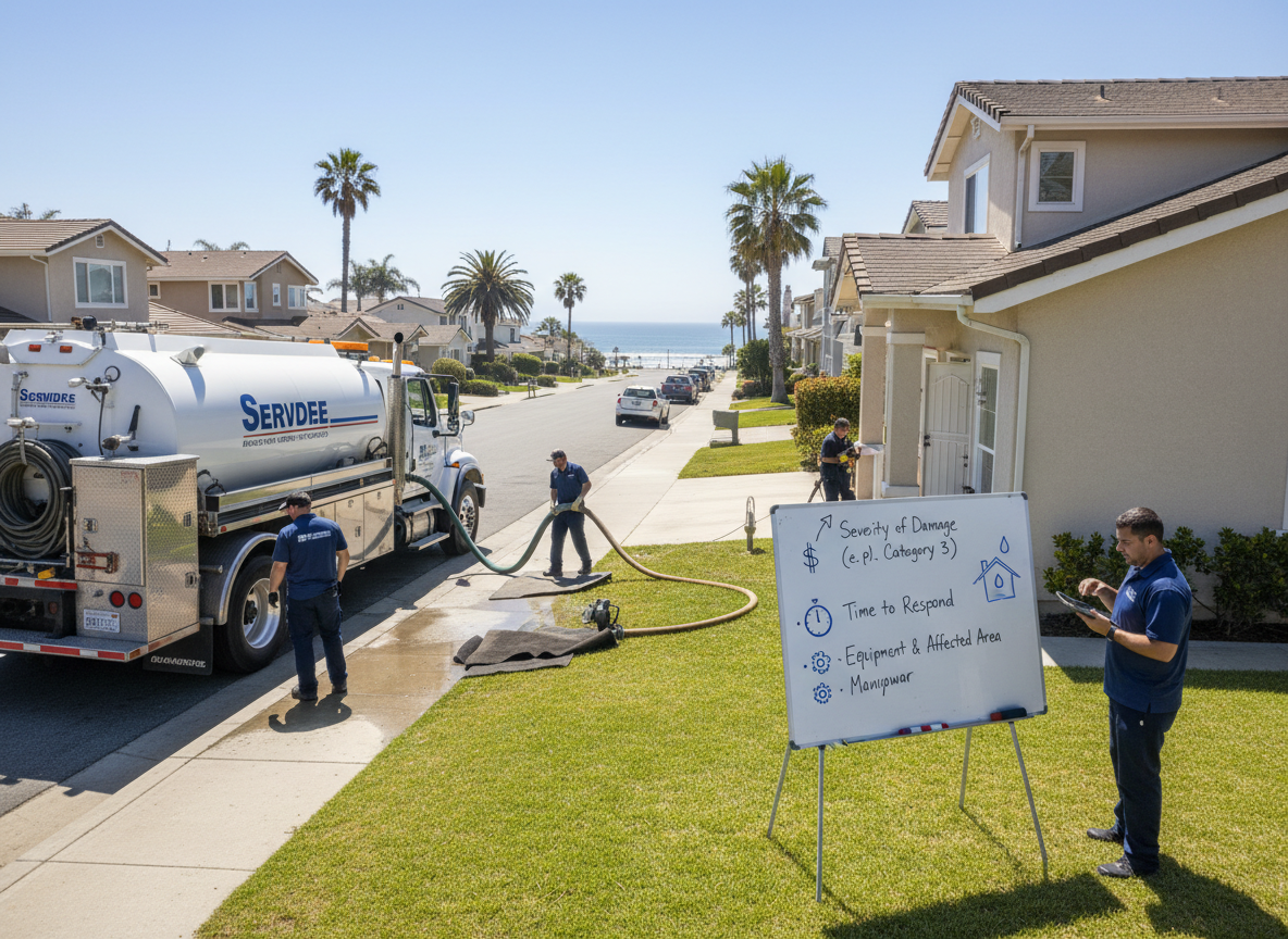 Average Cost Factors For Water Extraction In Solana Beach