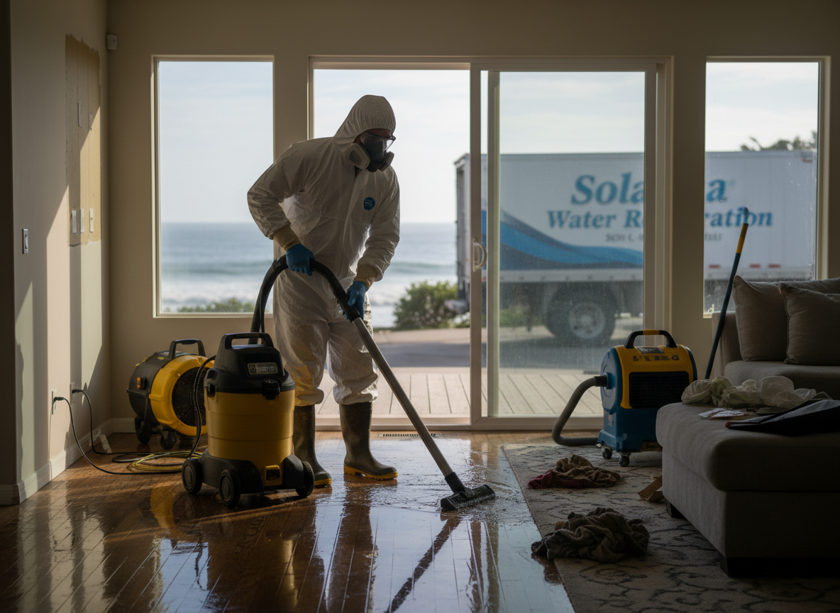 Emergency Water Cleanup in Solana Beach, CA