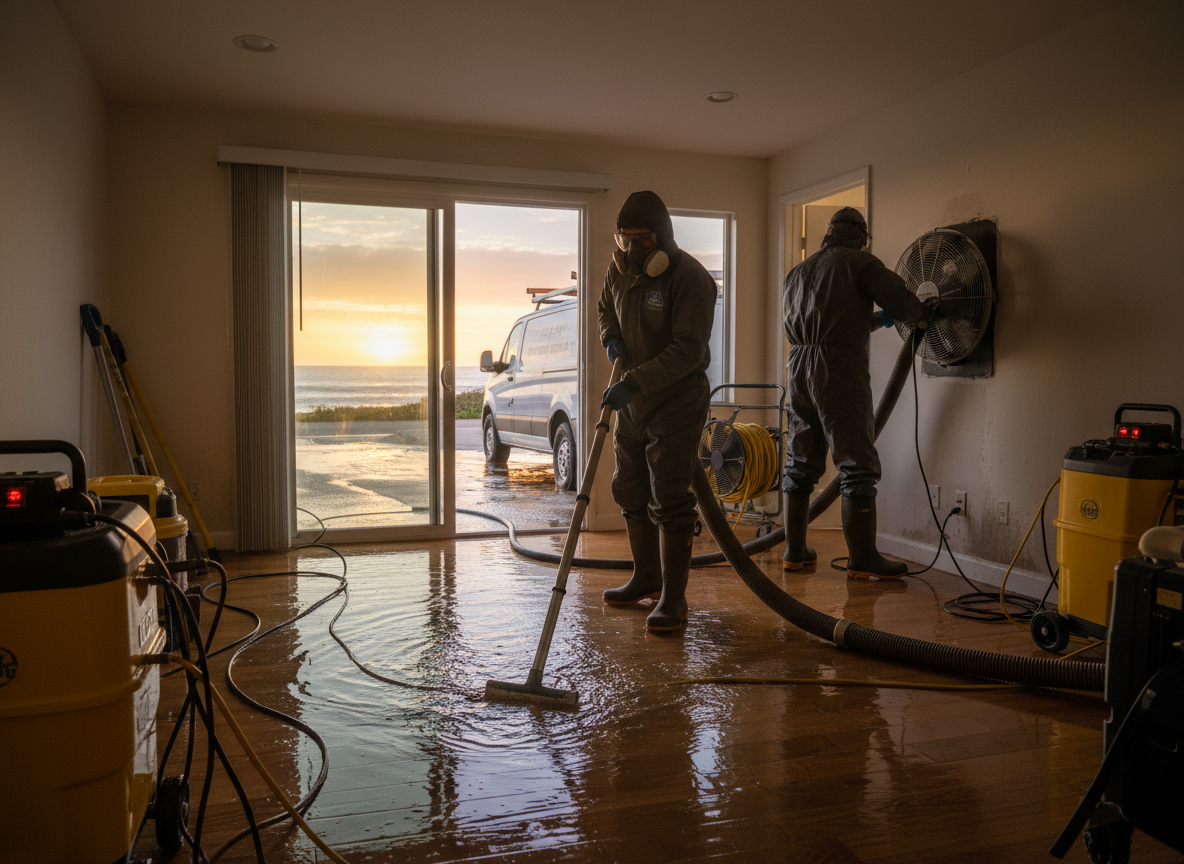 Water Damage Restoration Solana Beach in Rancho Santa Fe, CA 92067