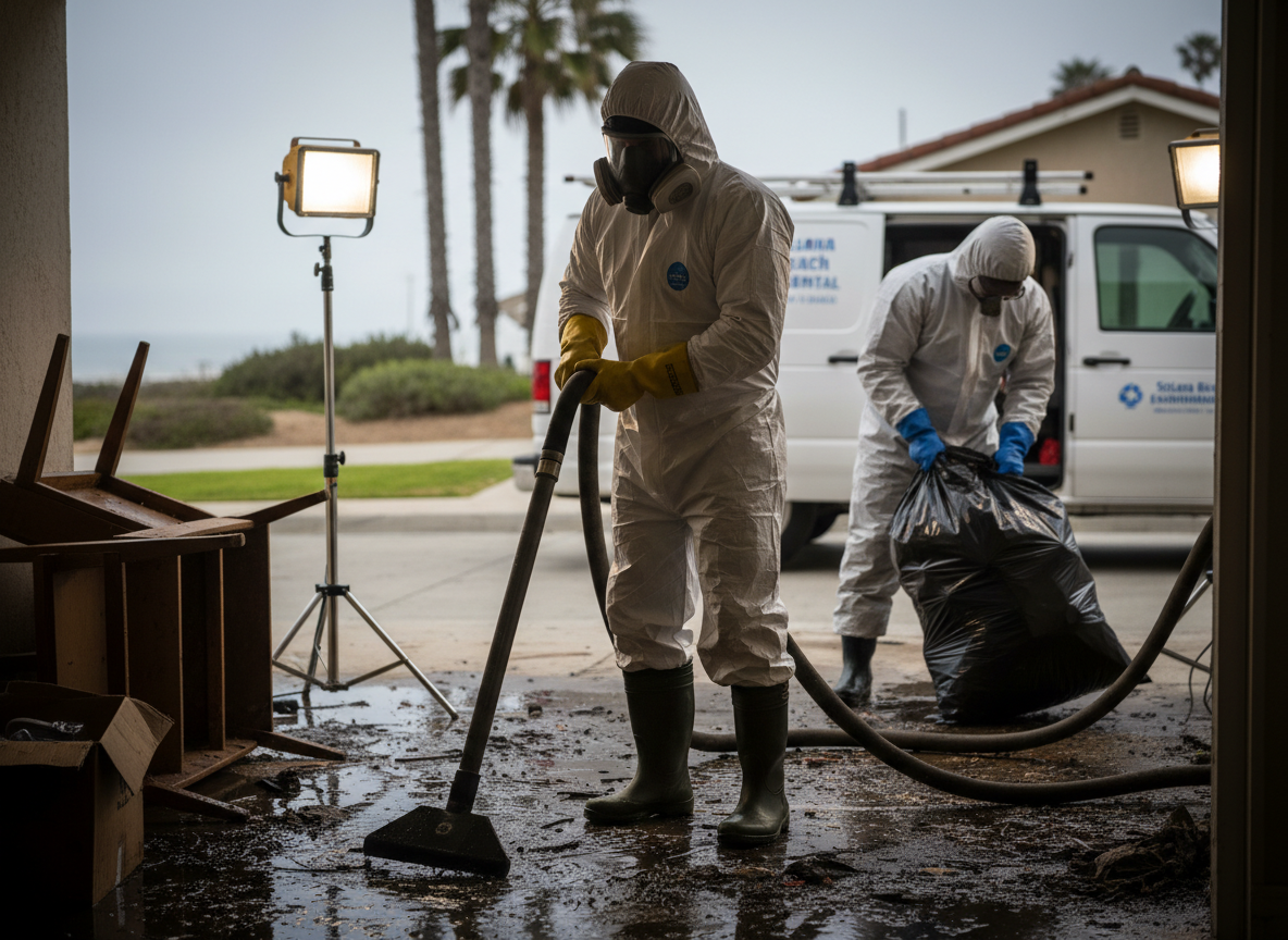 Water Damage Restoration  in Del Mar